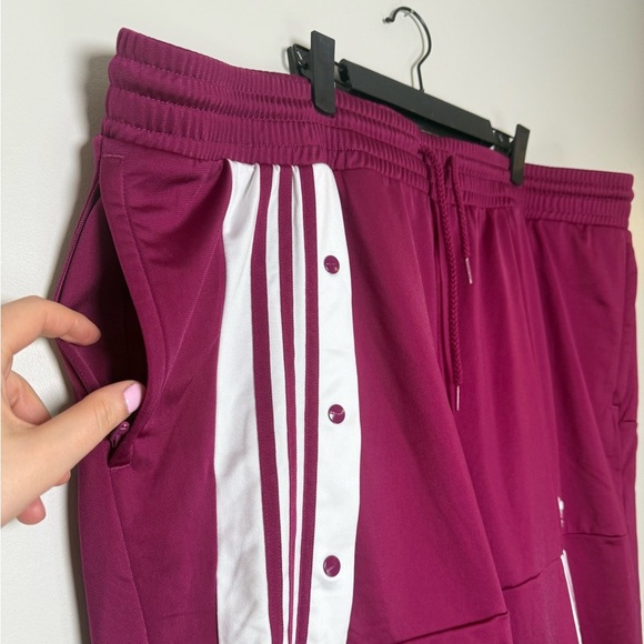 Adidas X Danielle Cathari Track Pants Size 3X Pink Magenta Tricot - Picture 3 of 10